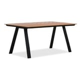 Sofia/Femke beige/antraciet dining tuinset | 4 personen | polywood + touw | 220cm