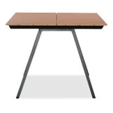 Sofia/Femke beige/antraciet dining tuinset | 4 personen | polywood + touw | 220cm