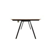 Sofia/Femke beige/antraciet dining tuinset | 4 personen | polywood + touw | 220cm