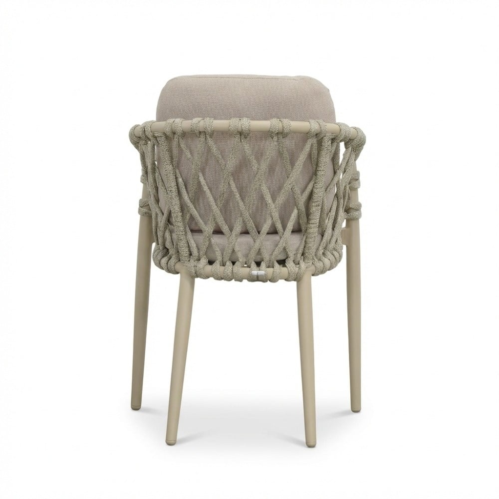 Texas/Cleveland beige dining tuinset | 6 personen | polywood + aluminium | 260cm Deens ovaal