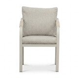 Annecy/Calgary beige dining tuinset | 6 personen | teakhout + touw | 227cm