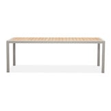 Annecy/Calgary beige dining tuinset | 6 personen | teakhout + touw | 227cm