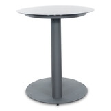 Orlando/Denver antraciet dining tuinset | 6 personen | staal + touw | 180cm