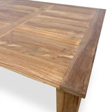 Corfu dining tuintafel 4 personen | teakhout | Natural Teak | 150cm