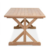 Jakarta dining tuintafel 6 personen | teakhout | Natural Teak | 240cm
