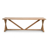 Jakarta dining tuintafel 6 personen | teakhout | Natural Teak | 240cm