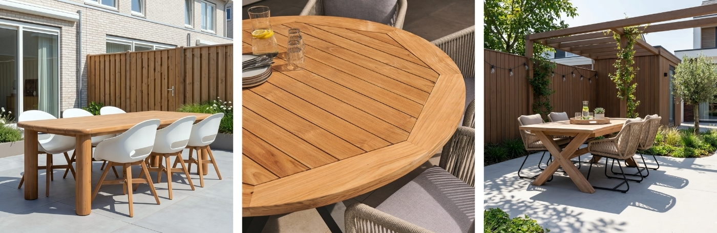 Houten tuinsets inspiratie