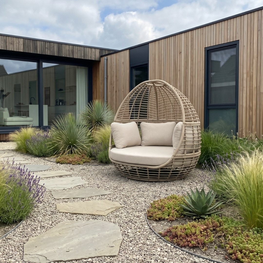 Bahia daybed | touw + aluminium | Sandy Beach