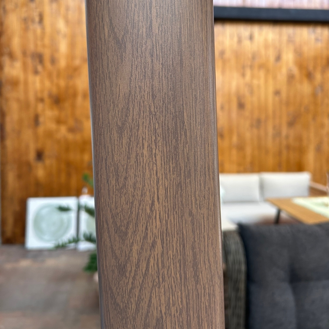 Nexus T² zweefparasol - premium doek | 300x300 met Monza parasolvoet 90kg | Havana/Mocha