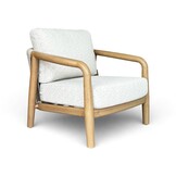 Serenza stoel-bank loungeset | touw + aluminium | beige | 4-delig