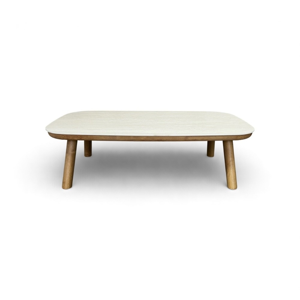 Serenza stoel-bank loungeset | touw + aluminium | beige | 4-delig