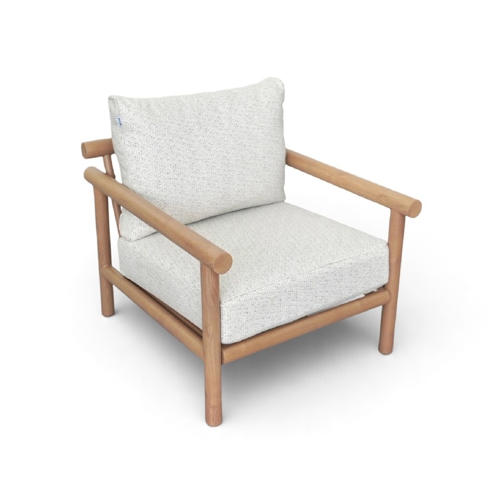 Tivoli stoel-bank loungeset | aluminium + sintered stone | beige | 4-delig