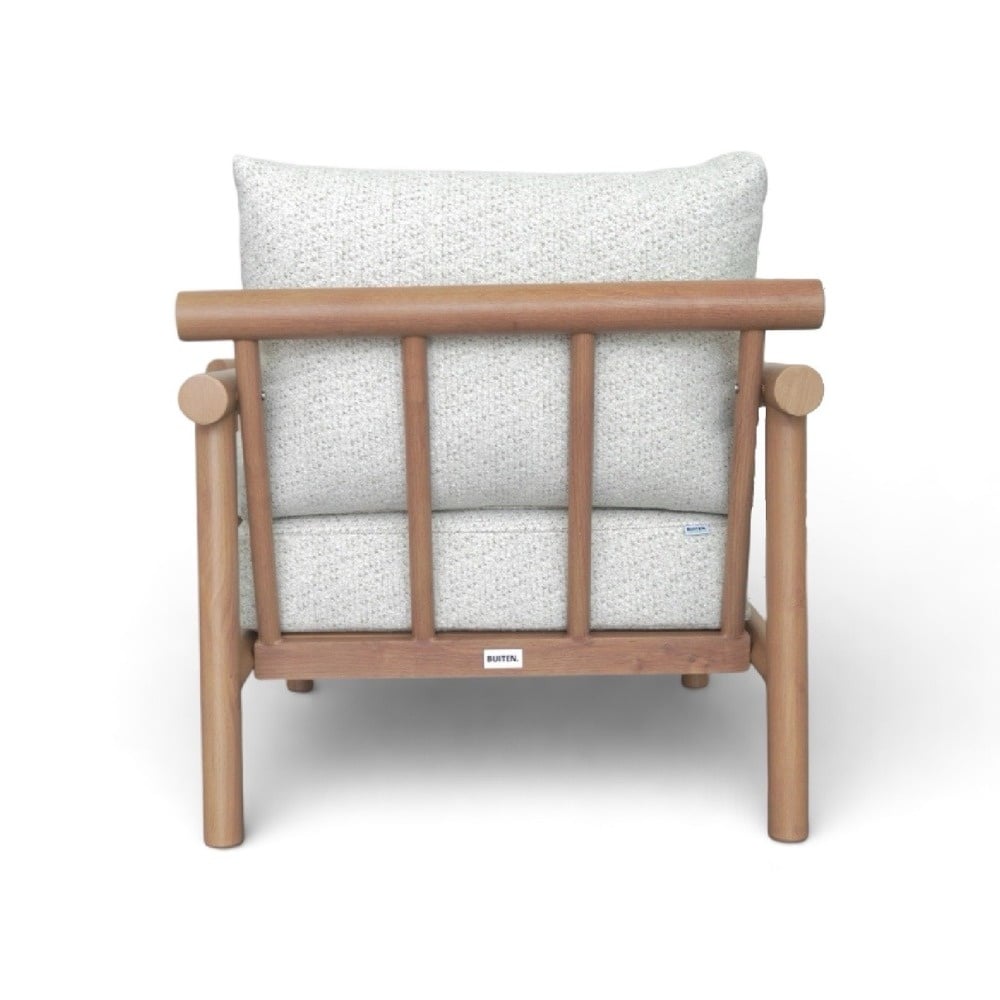 Tivoli stoel-bank loungeset | aluminium + sintered stone | beige | 4-delig
