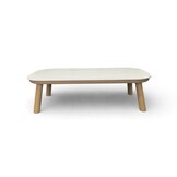 Tivoli stoel-bank loungeset | aluminium + sintered stone | beige | 4-delig