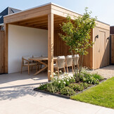 Serenza dining tuinstoel | touw + aluminium | beige
