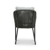 Elena/Lexis Stone Grey dining tuinset | 6 personen | teakhout + touw | 240cm