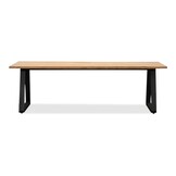 Elena/Flora Stone Grey dining tuinset | 6 personen | teakhout + touw | 240cm
