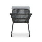 James/Harper Stone Grey dining tuinset | 6 personen | teakhout + touw | 260cm