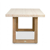 Laurenne/Portofino Sahara Dust dining tuinset | 6 personen | polystone + touw | 250cm