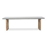 Lausanne/Lexis Stone Grey dining tuinset | 6 personen | polystone + touw | 250cm