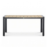 Liverpool/Portofino Sahara Dust dining tuinset | 4 personen | polywood + touw | 160cm