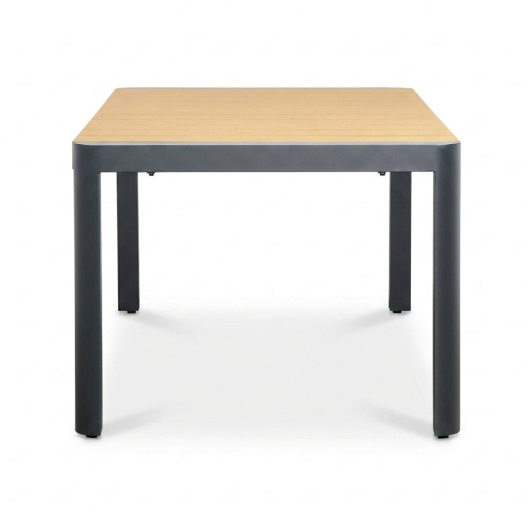 Liverpool/Tulum Sahara Dust dining tuinset | 6 personen | polywood + touw | 205cm