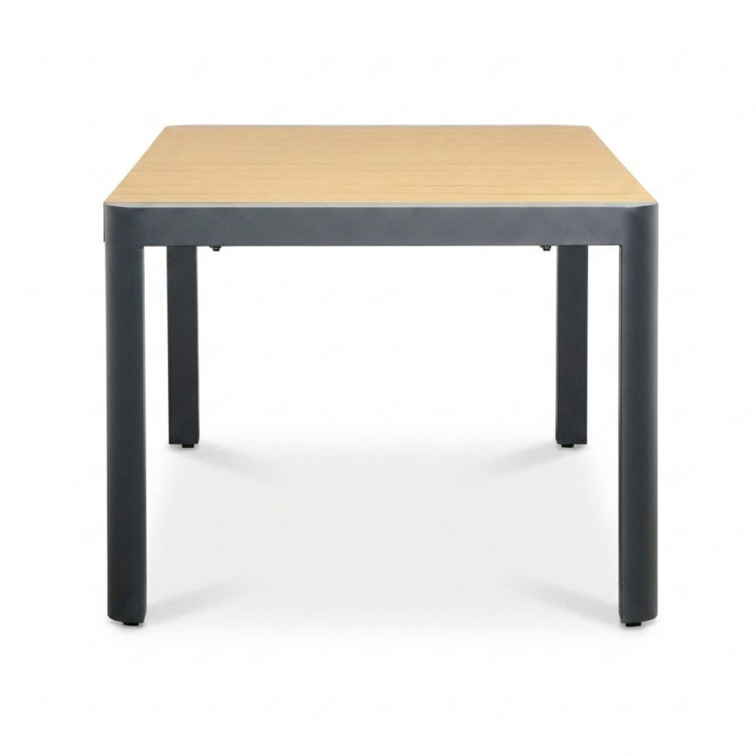 Liverpool/Portofino Sahara Dust dining tuinset | 6 personen | polywood + touw | 205cm