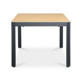 Liverpool/Tulum Lava Grey dining tuinset | 6 personen | polywood + touw | 205cm
