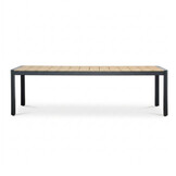 Liverpool/Portofino Sahara Dust dining tuinset | 8 personen | polywood + touw | 258cm