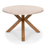 Lorento/Carlos beige dining tuinset | 8 personen | polystone + wicker | 280cm