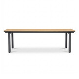 Montana/Portofino Sahara Dust dining tuinset | 6 personen | aluminium + touw | 240x100cm