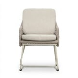 Norwich/Gianna Almond Beige dining tuinset | 6 personen | polystone + touw | 250cm
