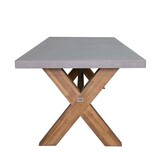 Norwich/Flora Sahara Dust dining tuinset | 6 personen | polystone + touw | 250cm