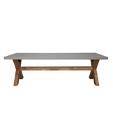 Norwich/Flora Sahara Dust dining tuinset | 6 personen | polystone + touw | 250cm