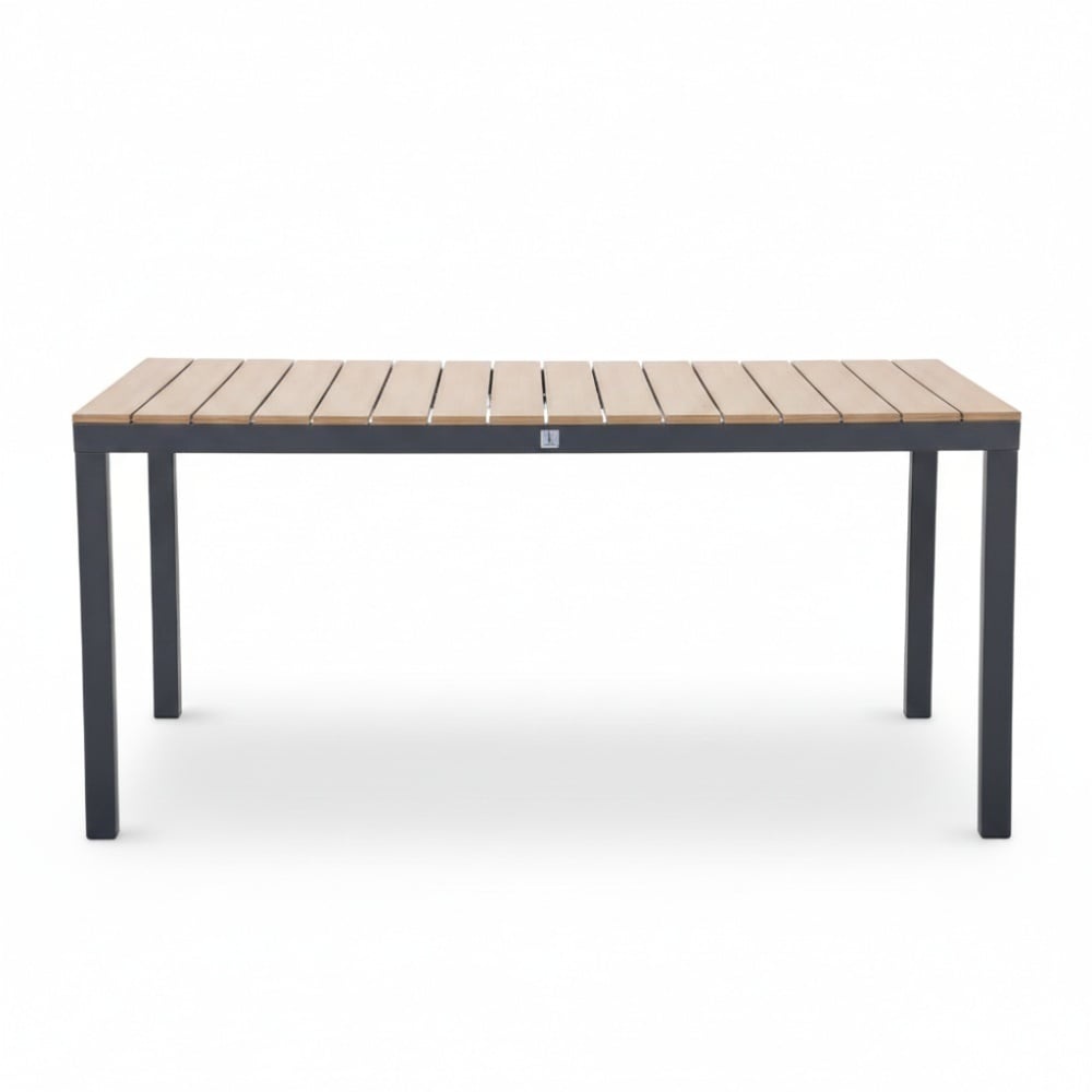 Oxford/Tulum Sahara Dust dining tuinset | 4 personen | aluminium + touw | 160cm