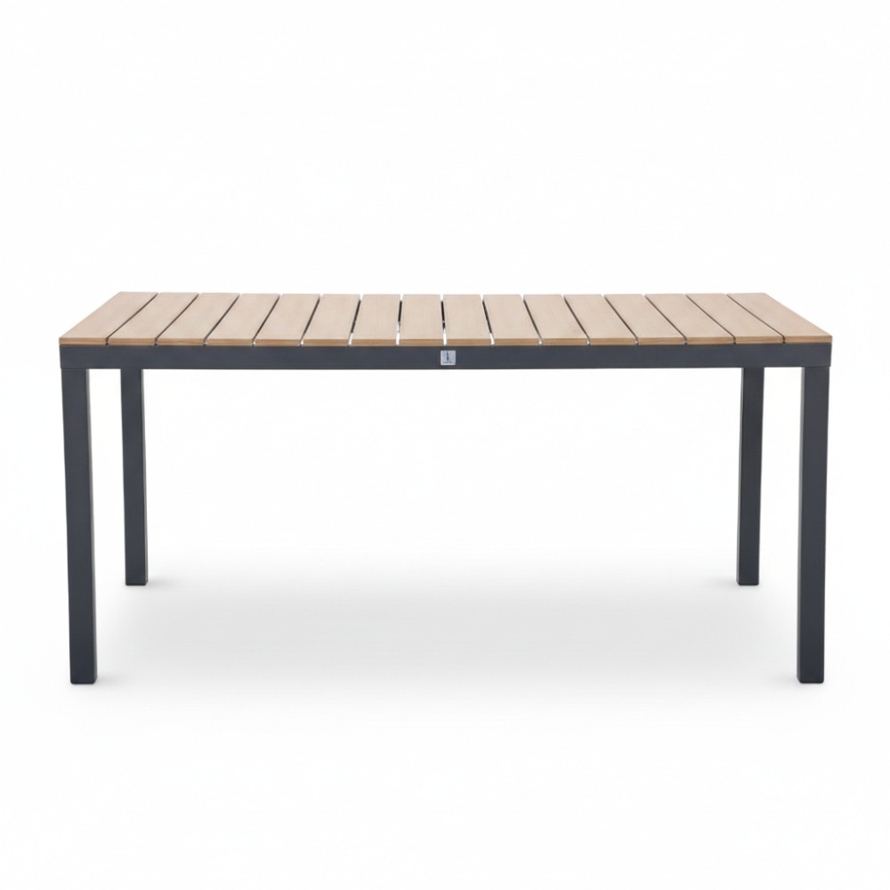 Oxford/Portofino Sahara Dust dining tuinset | 4 personen | aluminium + touw | 160cm