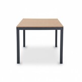 Oxford/Portofino Sahara Dust dining tuinset | 4 personen | aluminium + touw | 160cm