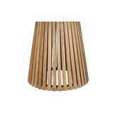 Palau/Tulum Almond Beige dining tuinset | 4 personen | teakhout + touw | Ø120cm