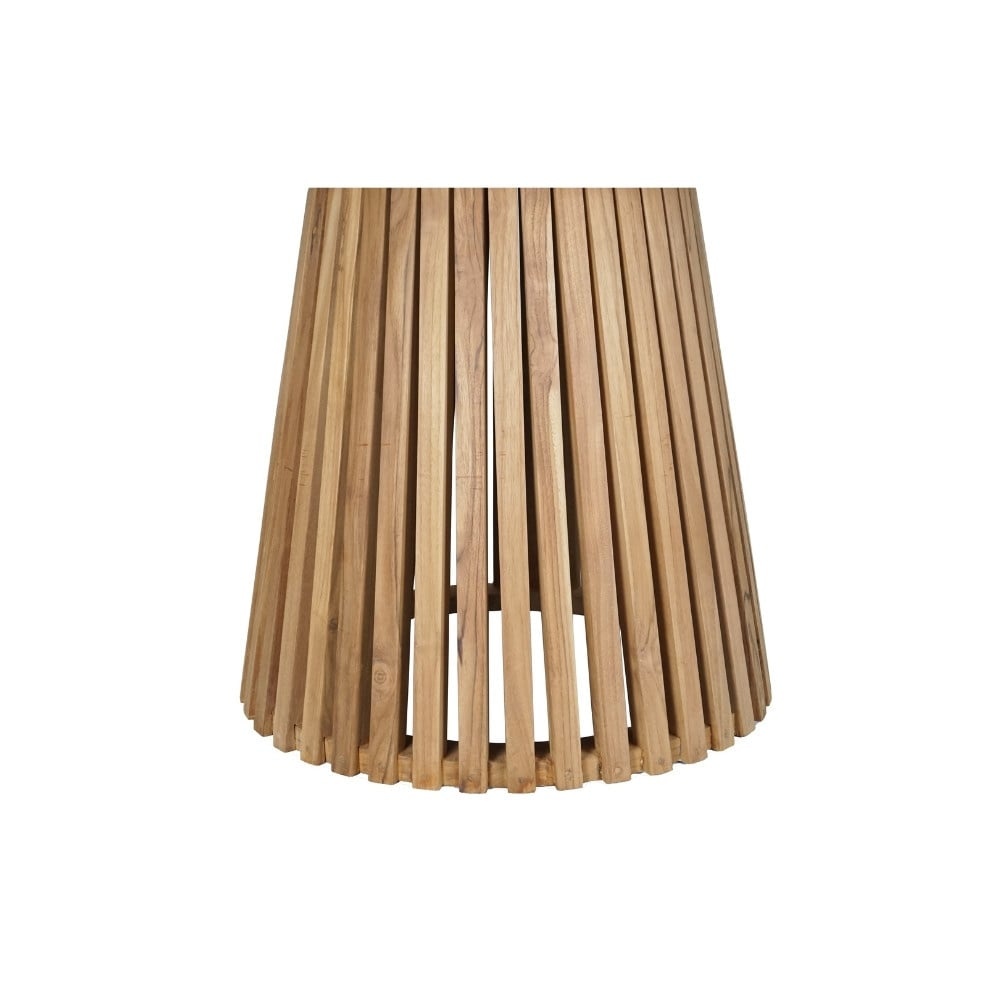 Palau/Harper Stone Grey dining tuinset | 4 personen | teakhout + touw | Ø120cm