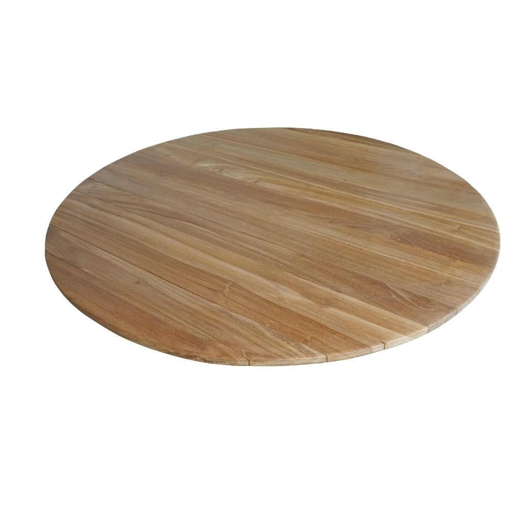 Palau/Harper Stone Grey dining tuinset | 4 personen | teakhout + touw | Ø120cm