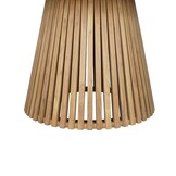 Palau/Harper Stone Grey dining tuinset | 6 personen | teakhout + touw | Ø140cm
