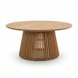 Palau/Portofino Sahara Dust dining tuinset | 8 personen | teakhout + touw | 180cm