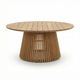 Palau/Portofino Sahara Dust dining tuinset | 8 personen | teakhout + touw | 180cm