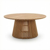 Palau/Tulum Lava Grey dining tuinset | 8 personen | teakhout + touw | 180cm