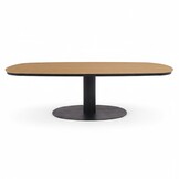Panama antraciet/Portofino Sahara Dust dining tuinset | 6 personen | polywood + touw | 260cm
