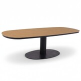 Panama antraciet/Harper Sahara Dust dining tuinset | 6 personen | polywood + touw | 260cm