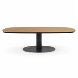 Panama antraciet/Harper Sahara Dust dining tuinset | 6 personen | polywood + touw | 260cm