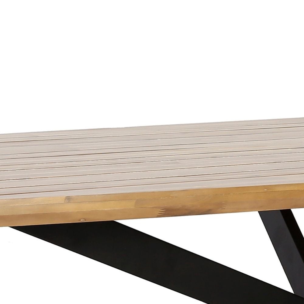 Salo/Flora Stone Grey dining tuinset | 6 personen | hardhout + touw | 240cm Deens