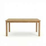 Singapore/Tulum Sahara Dust dining tuinset | 4 personen | teakhout + touw | 150cm