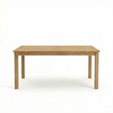Singapore/Portofino Sahara Dust dining tuinset | 4 personen | teakhout + touw | 150cm